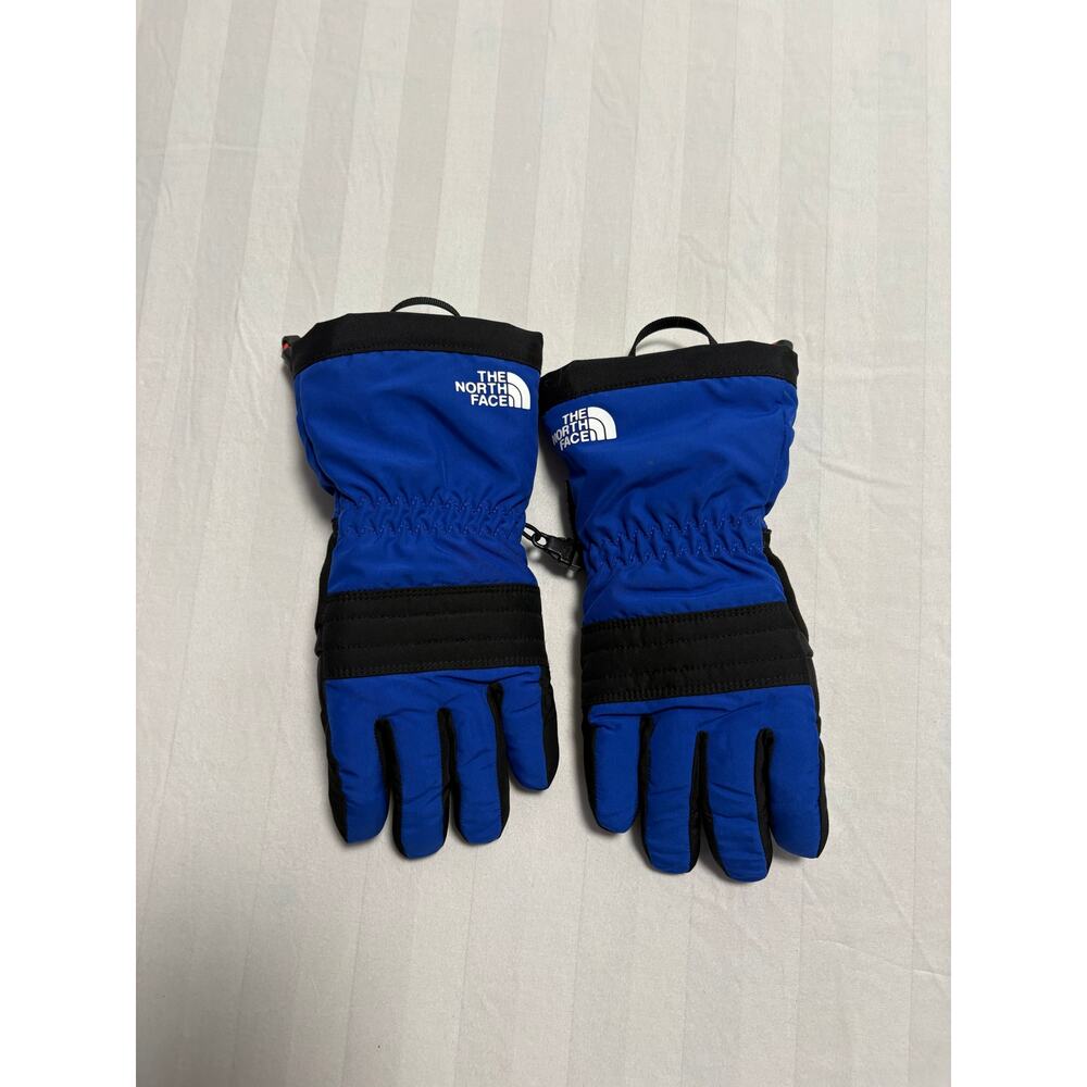 The North Face Kids DryVent Ski Gloves Blue/Black Size M
